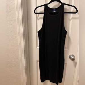 Old Navy ribbed Black Sleeveless Dress